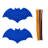 Bat-shaped Silicone Sensory Fidget Toys for Kids Toddler Sensory Activity Board