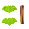 Bat-shaped Silicone Sensory Fidget Toys for Kids Toddler Sensory Activity Board